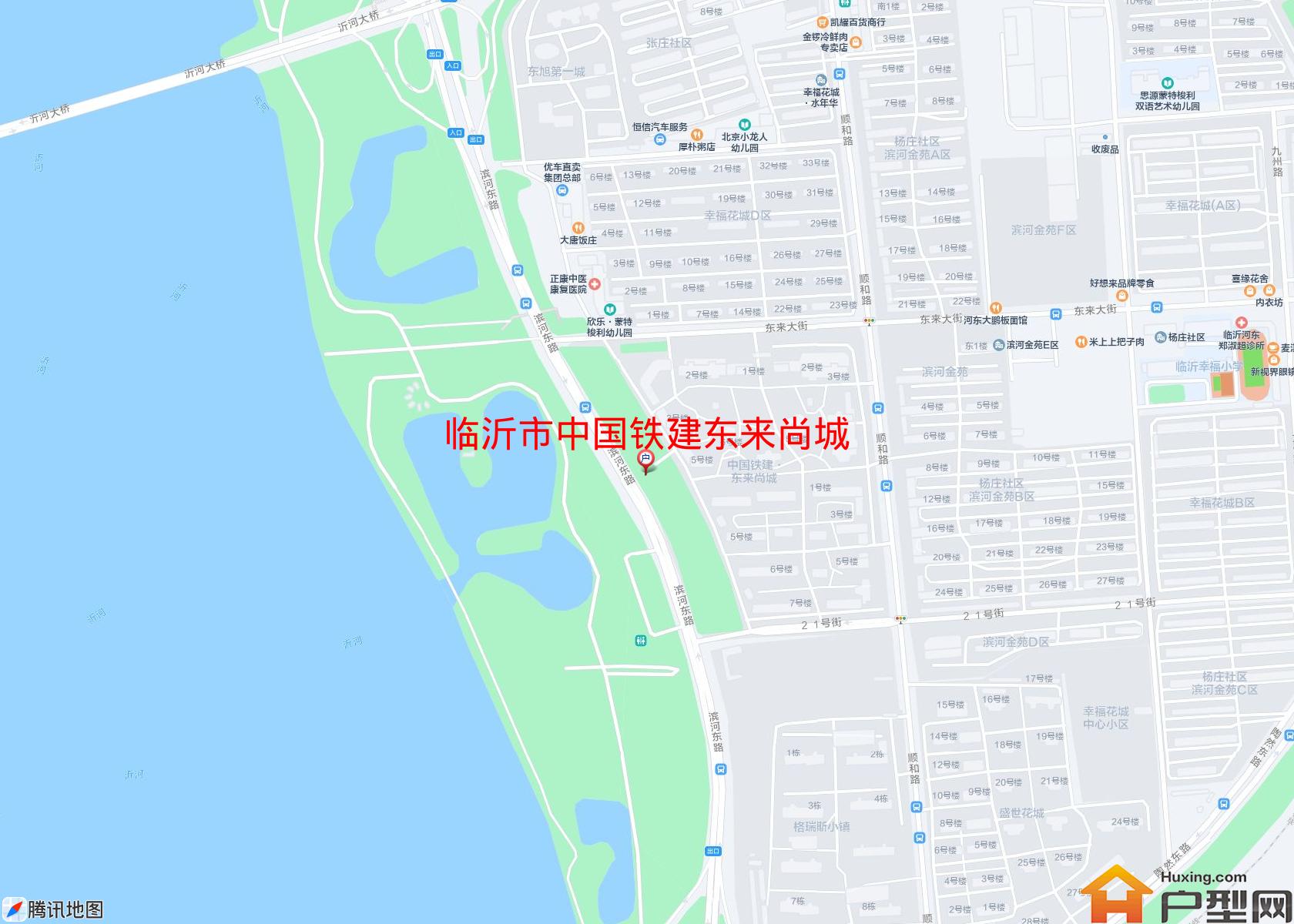 中国铁建东来尚城小区 - 户型网