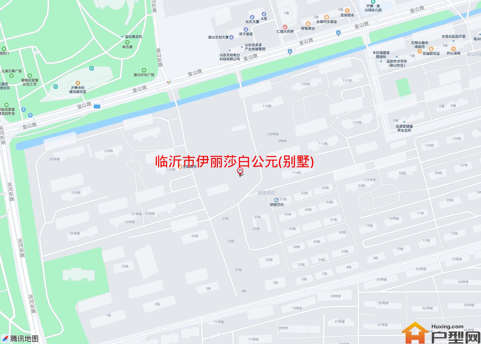 伊丽莎白公元(别墅)小区 - 户型网