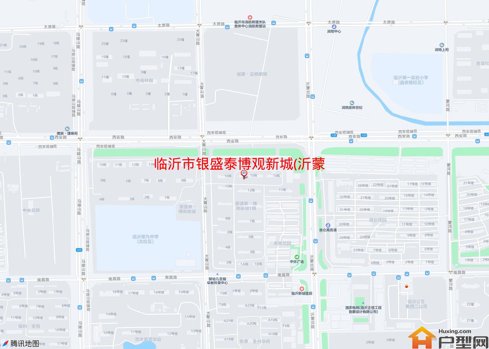 银盛泰博观新城(沂蒙路)小区 - 户型网