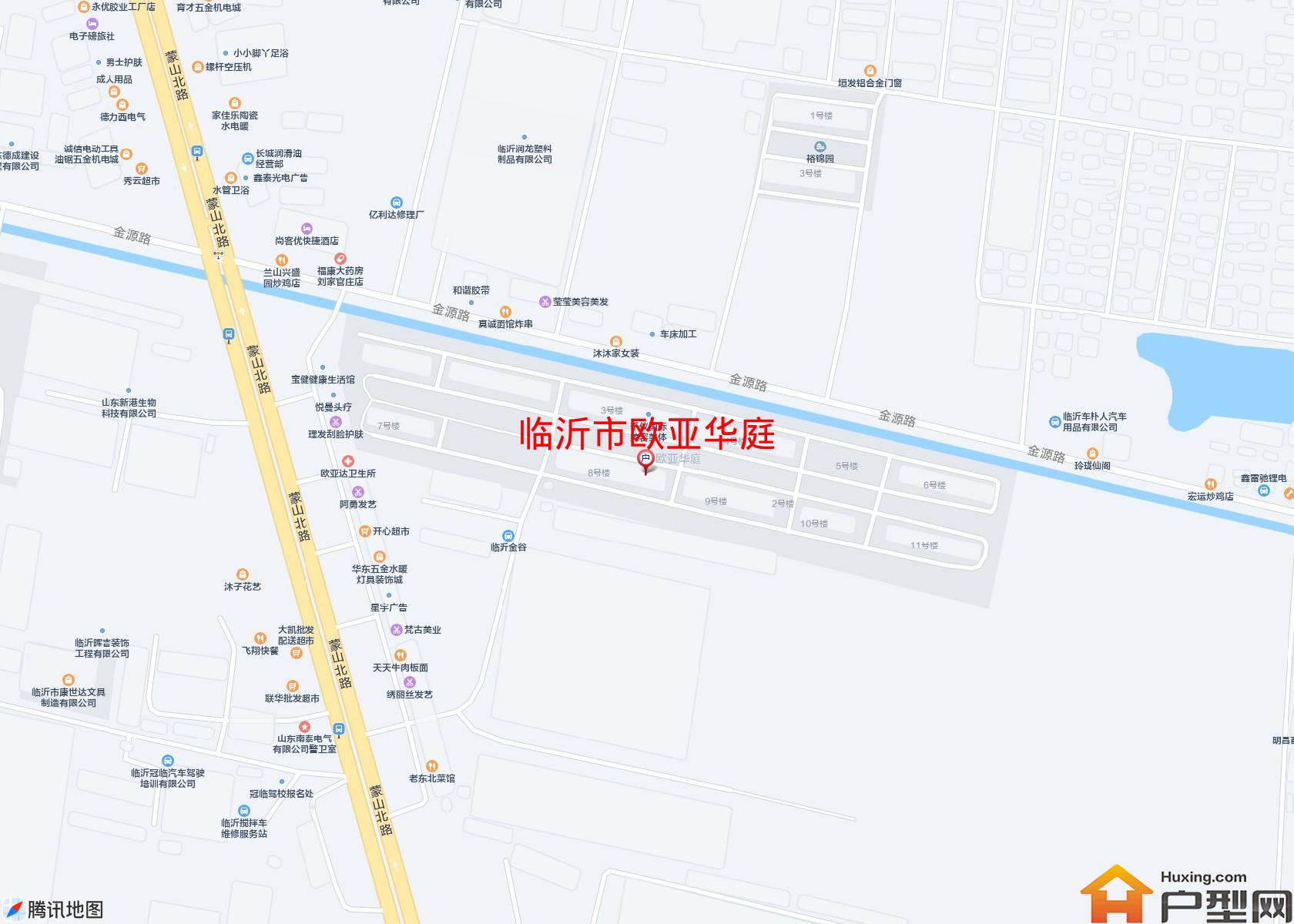 欧亚华庭小区 - 户型网
