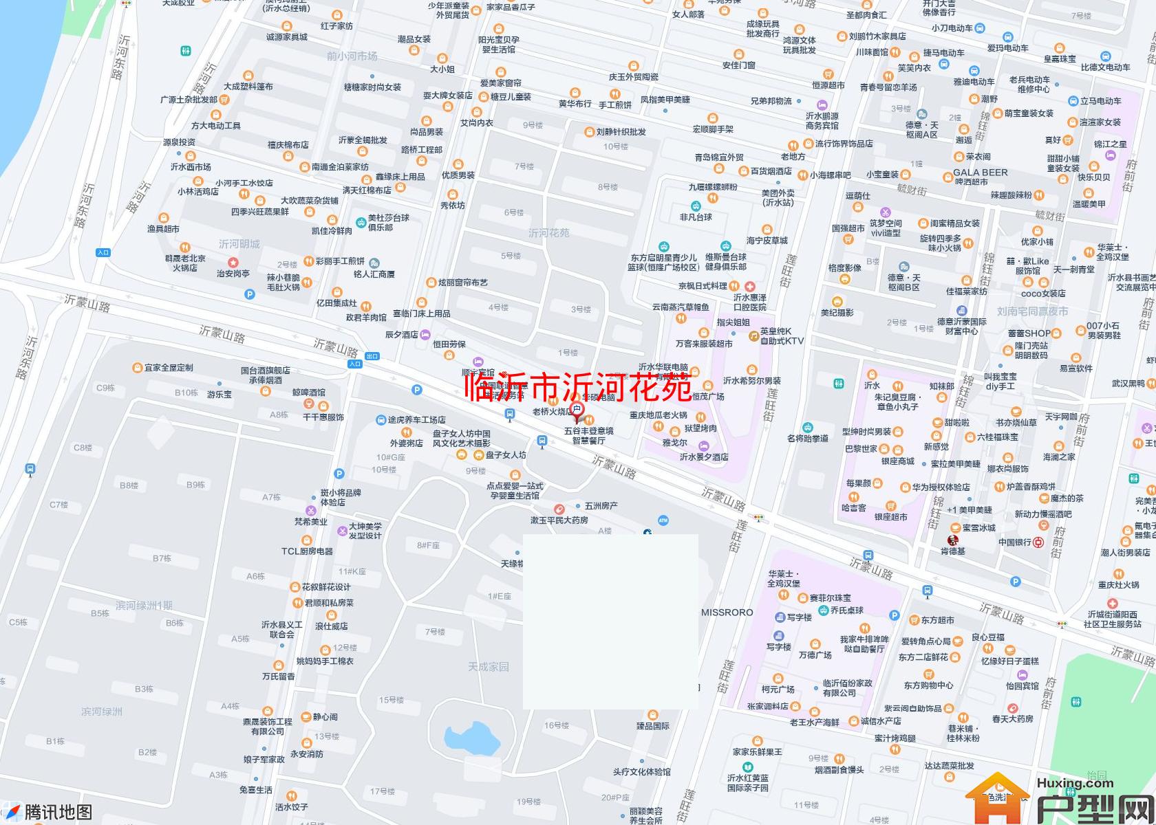 沂河花苑小区 - 户型网
