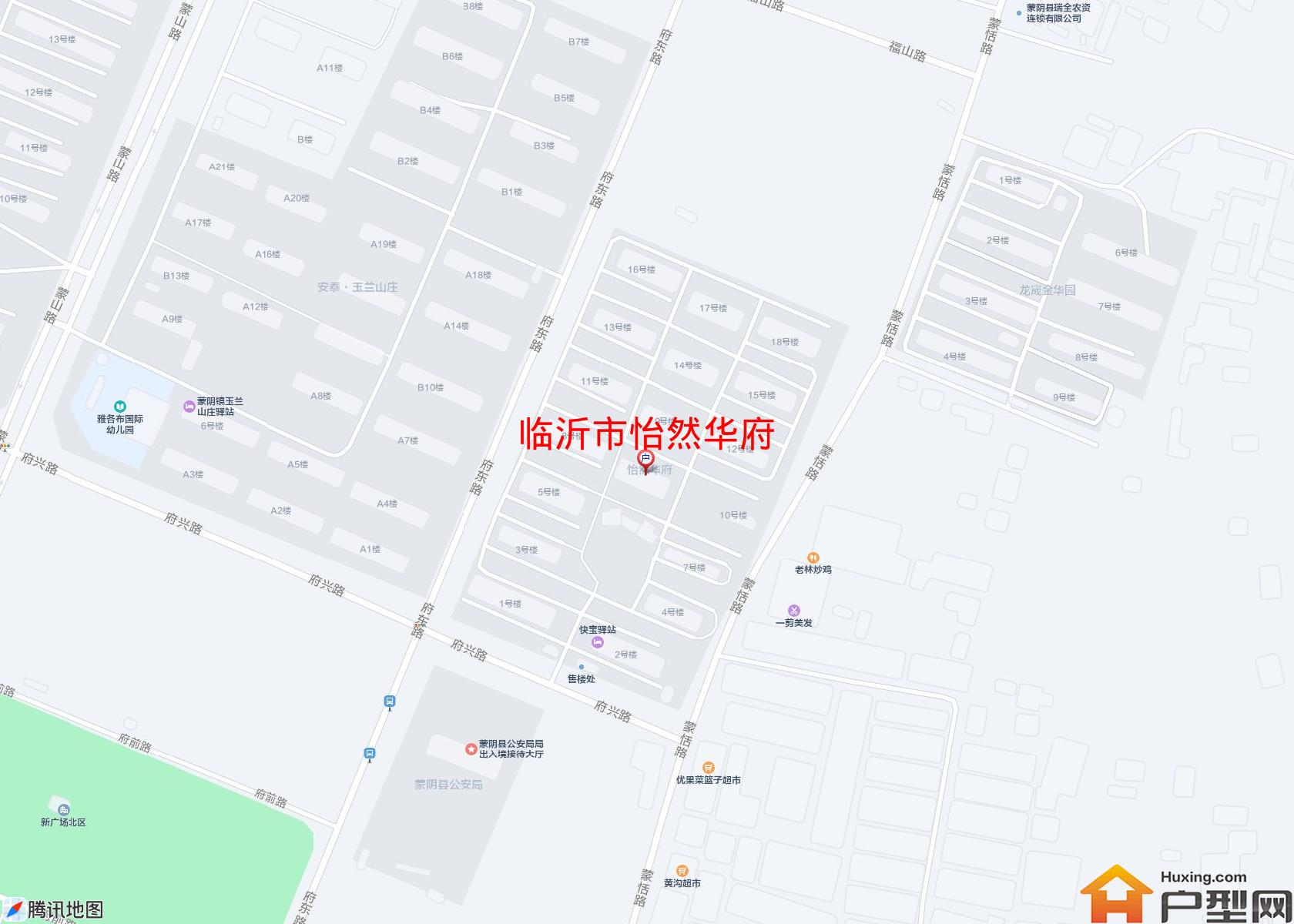 怡然华府小区 - 户型网