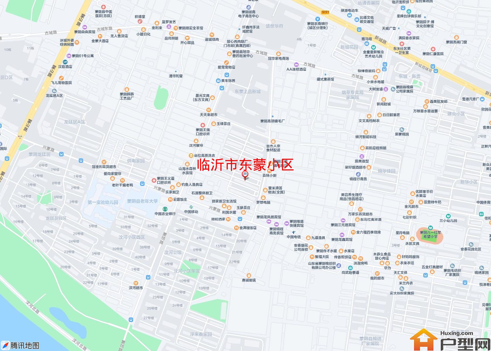 东蒙小区小区 - 户型网