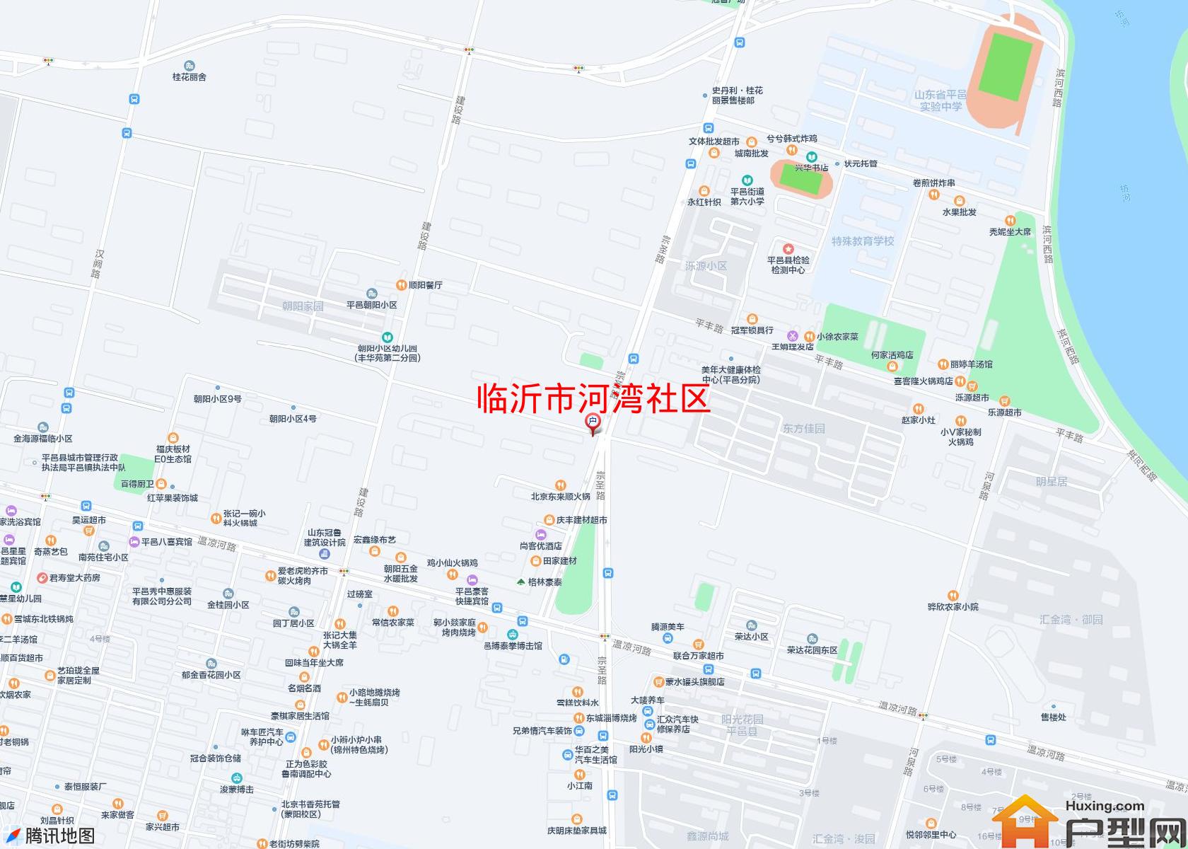 河湾社区小区 - 户型网