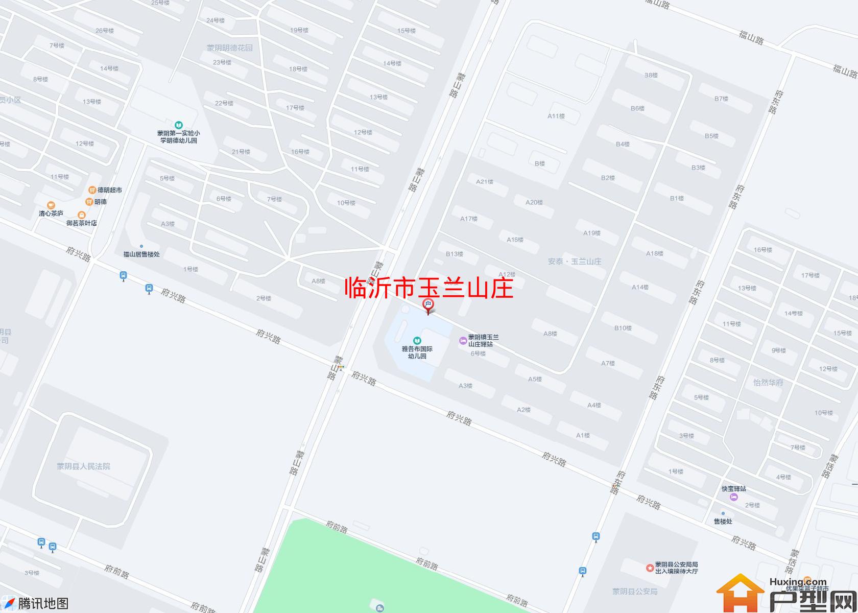 玉兰山庄小区 - 户型网