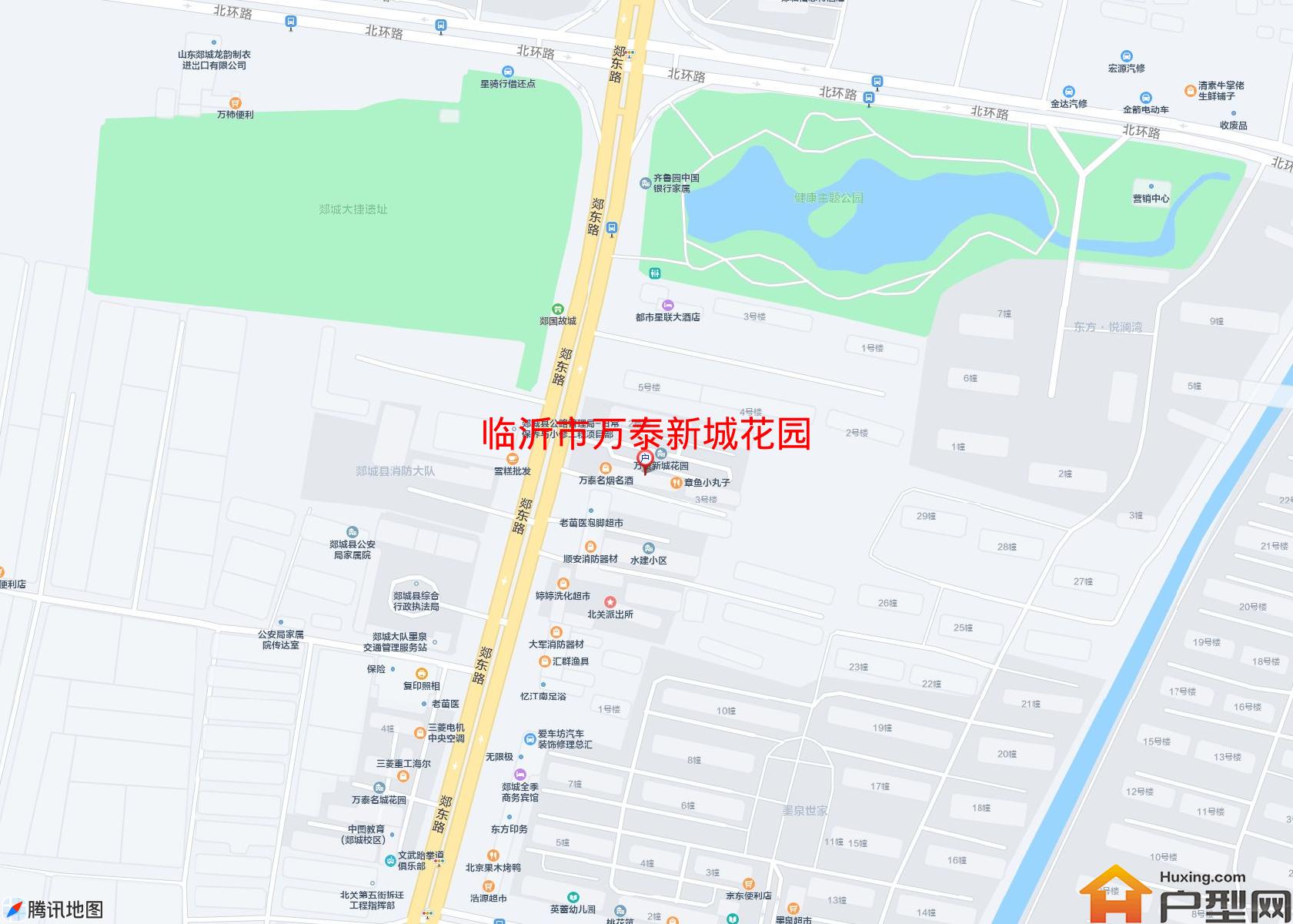 万泰新城花园小区 - 户型网