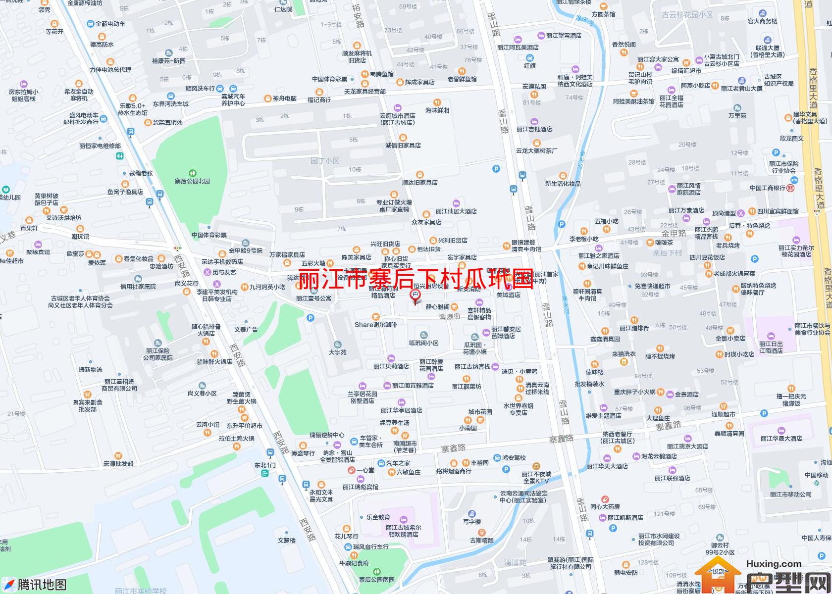 寨后下村瓜玳国小区 - 户型网