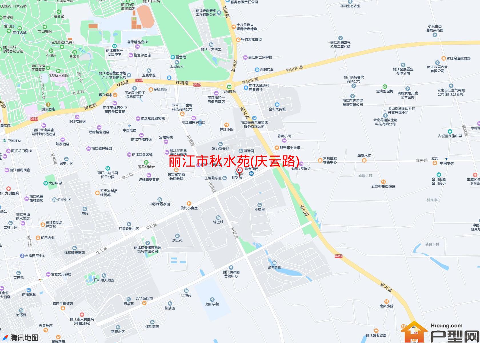 秋水苑(庆云路)小区 - 户型网