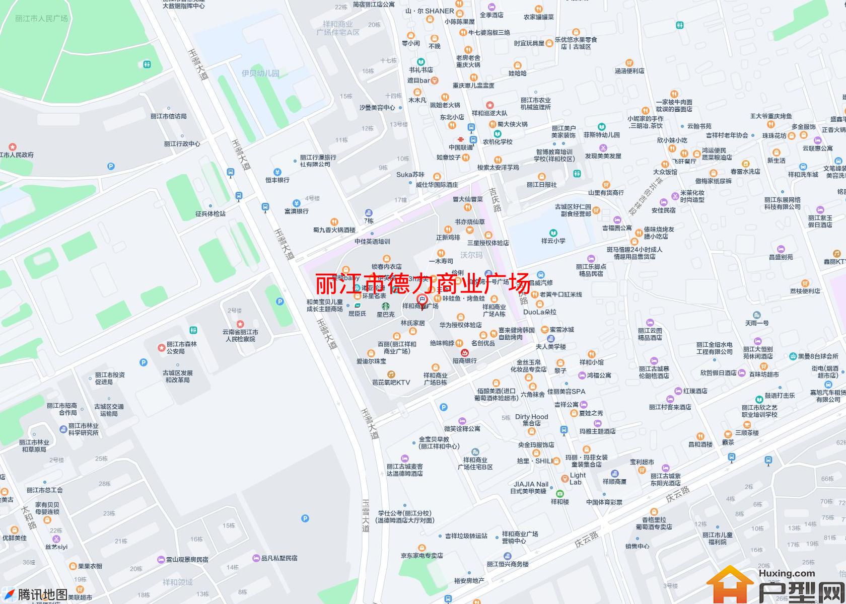 德力商业广场小区 - 户型网