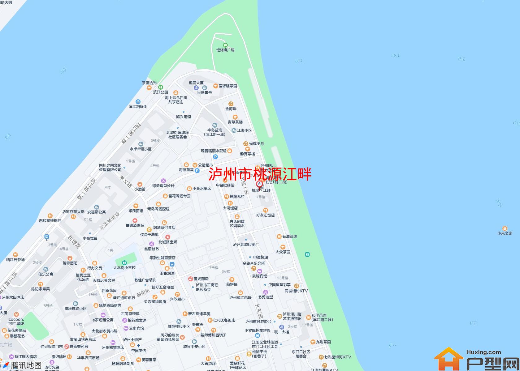 桃源江畔小区 - 户型网