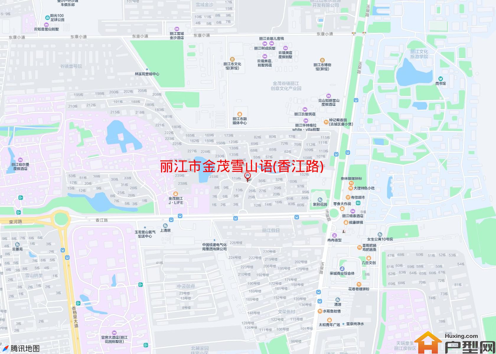 金茂雪山语(香江路)小区 - 户型网