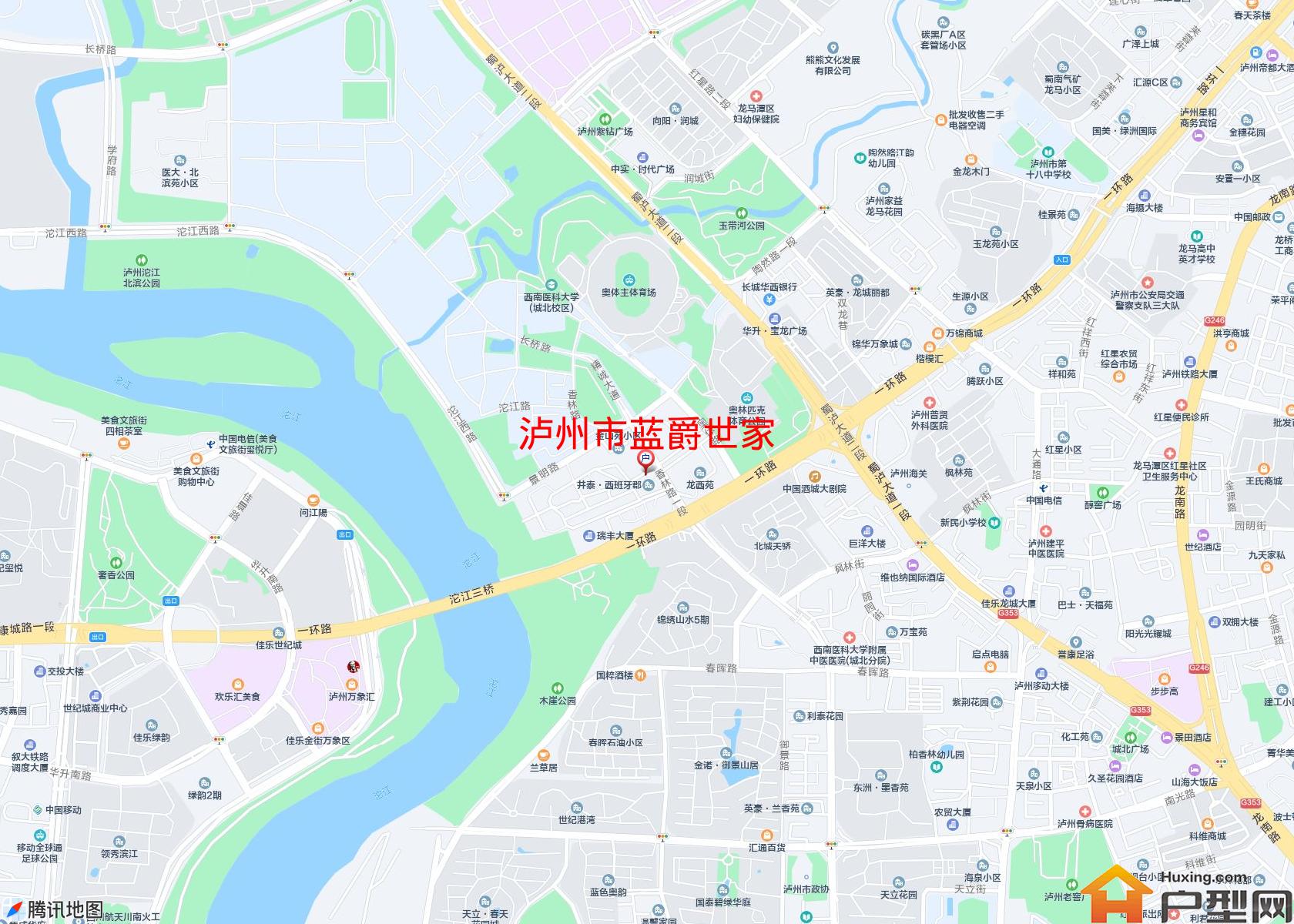 蓝爵世家小区 - 户型网