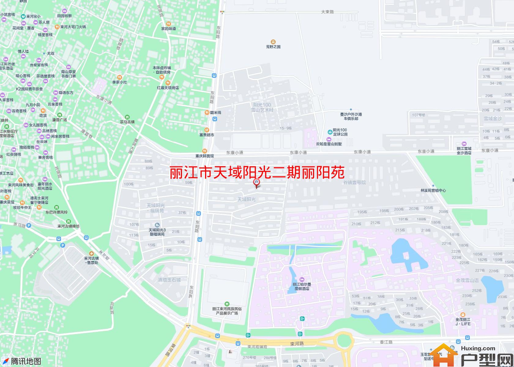 天域阳光二期丽阳苑小区 - 户型网