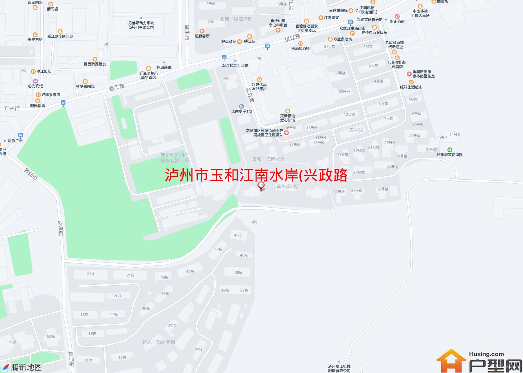 玉和江南水岸(兴政路69号)小区 - 户型网
