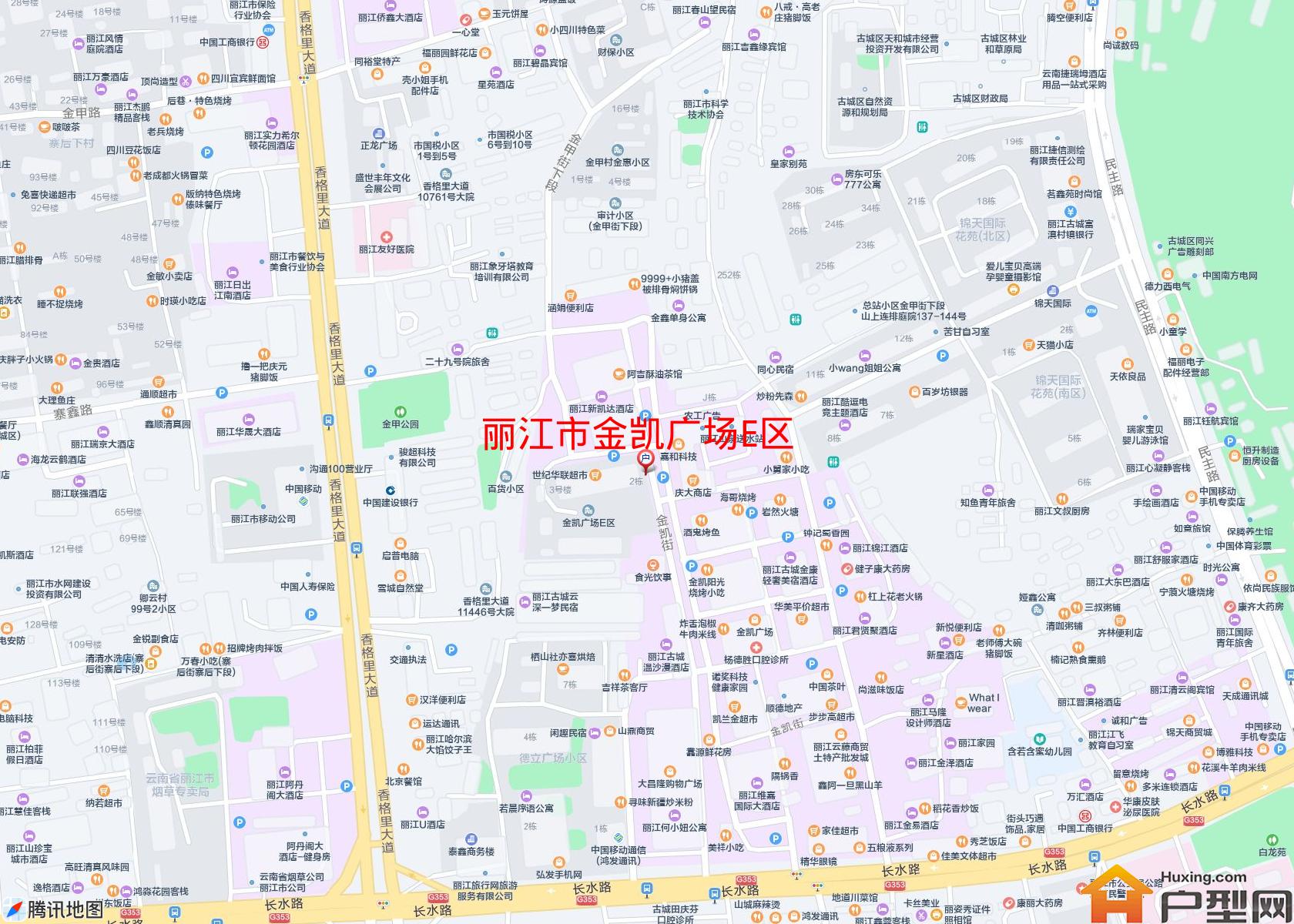 金凯广场E区小区 - 户型网