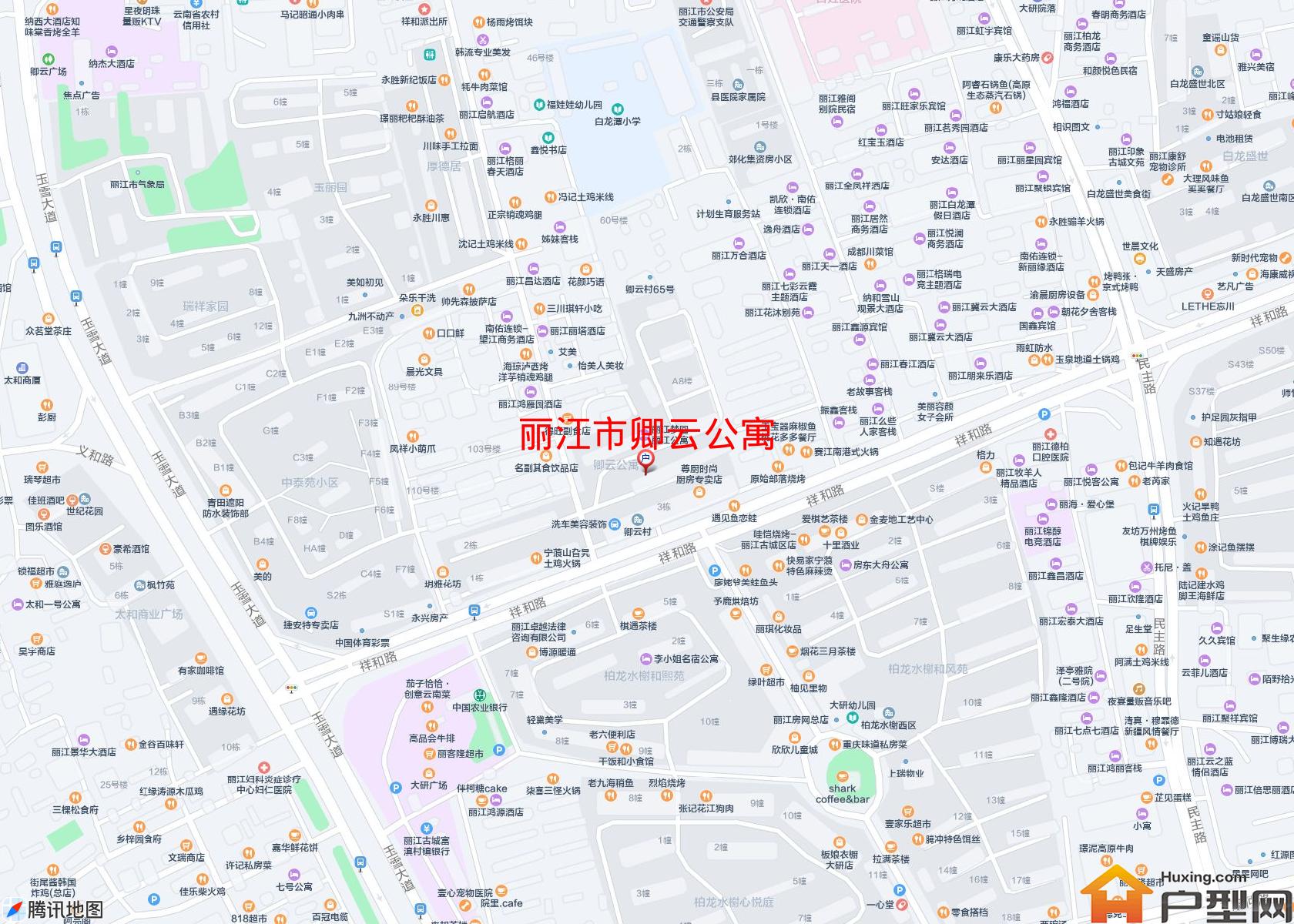 卿云公寓小区 - 户型网