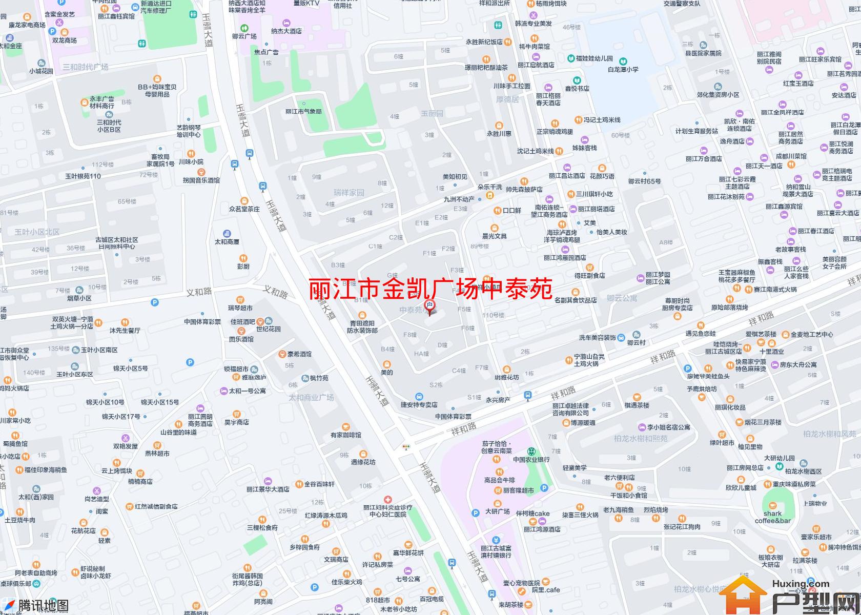 金凯广场中泰苑小区 - 户型网