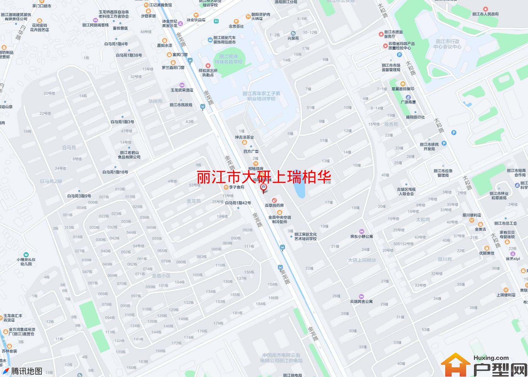 大研上瑞柏华小区 - 户型网