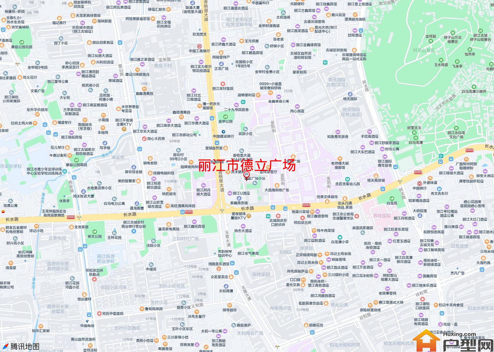德立广场小区 - 户型网