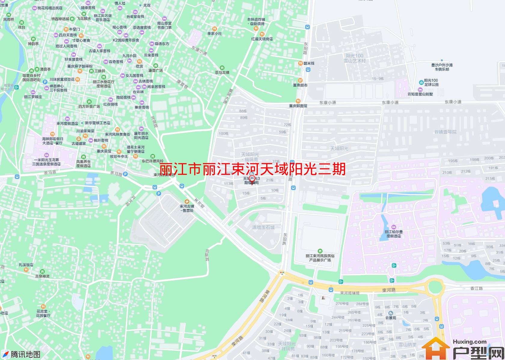 丽江束河天域阳光三期小区 - 户型网