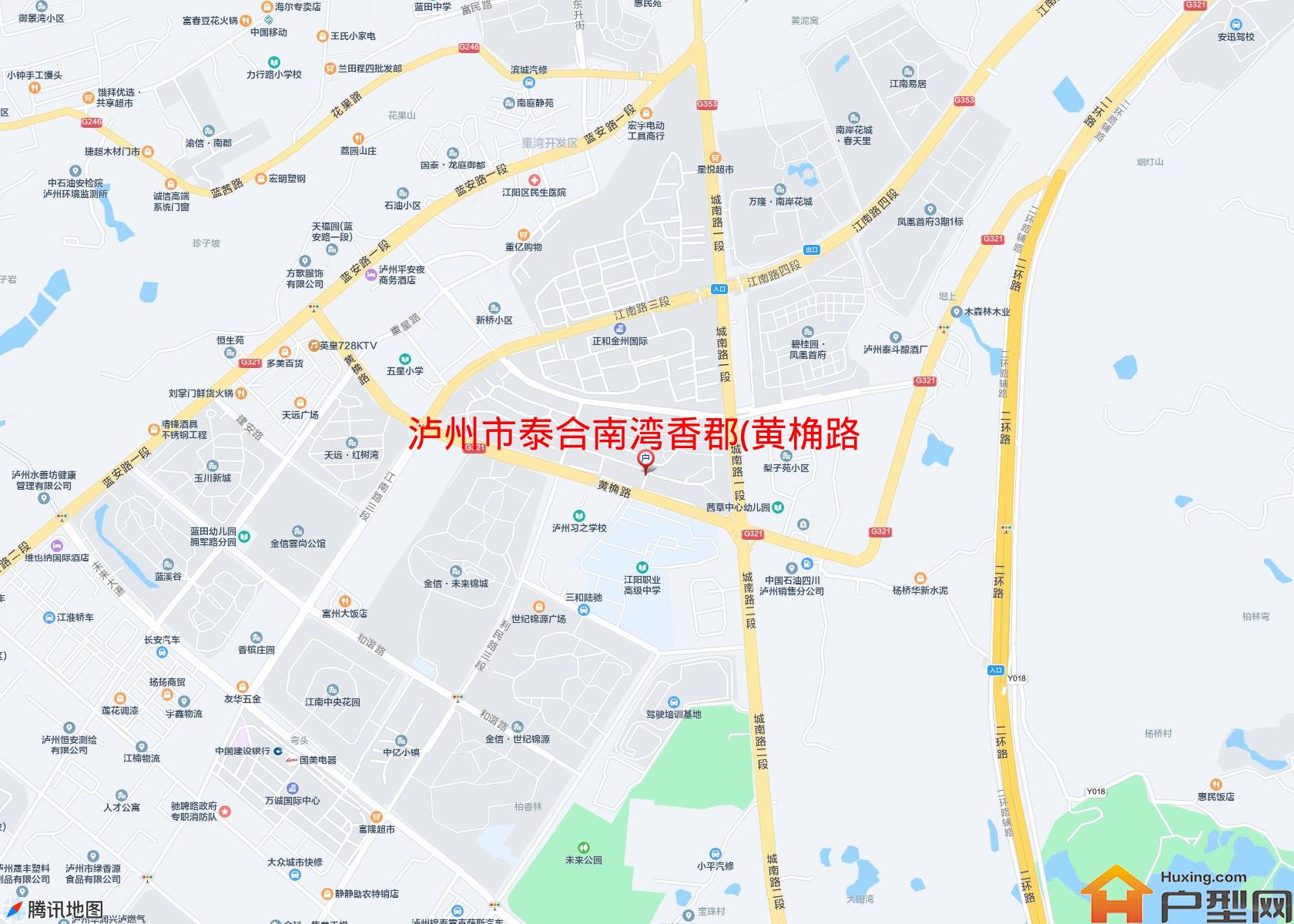 泰合南湾香郡(黄桷路)小区 - 户型网