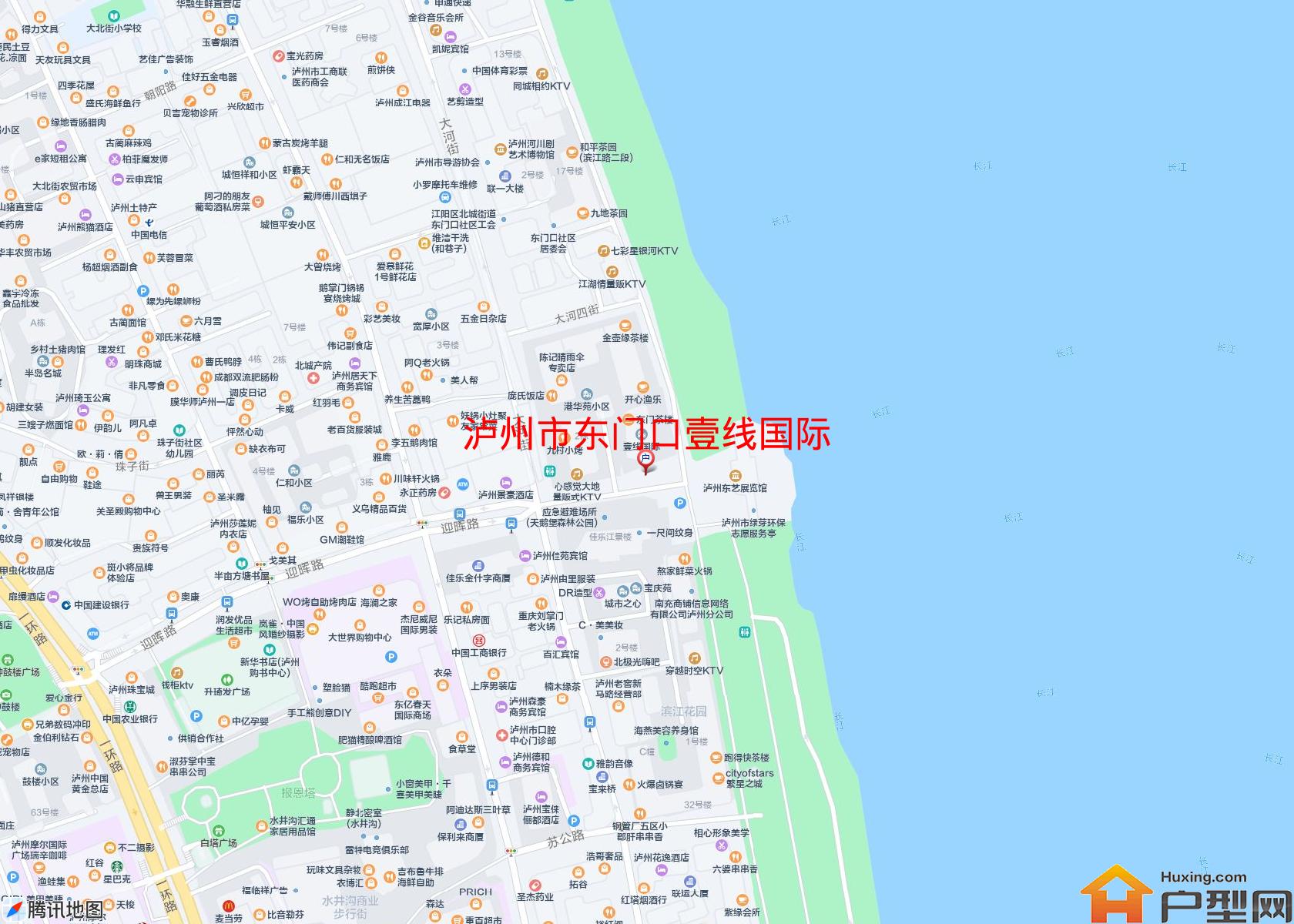 东门口壹线国际小区 - 户型网