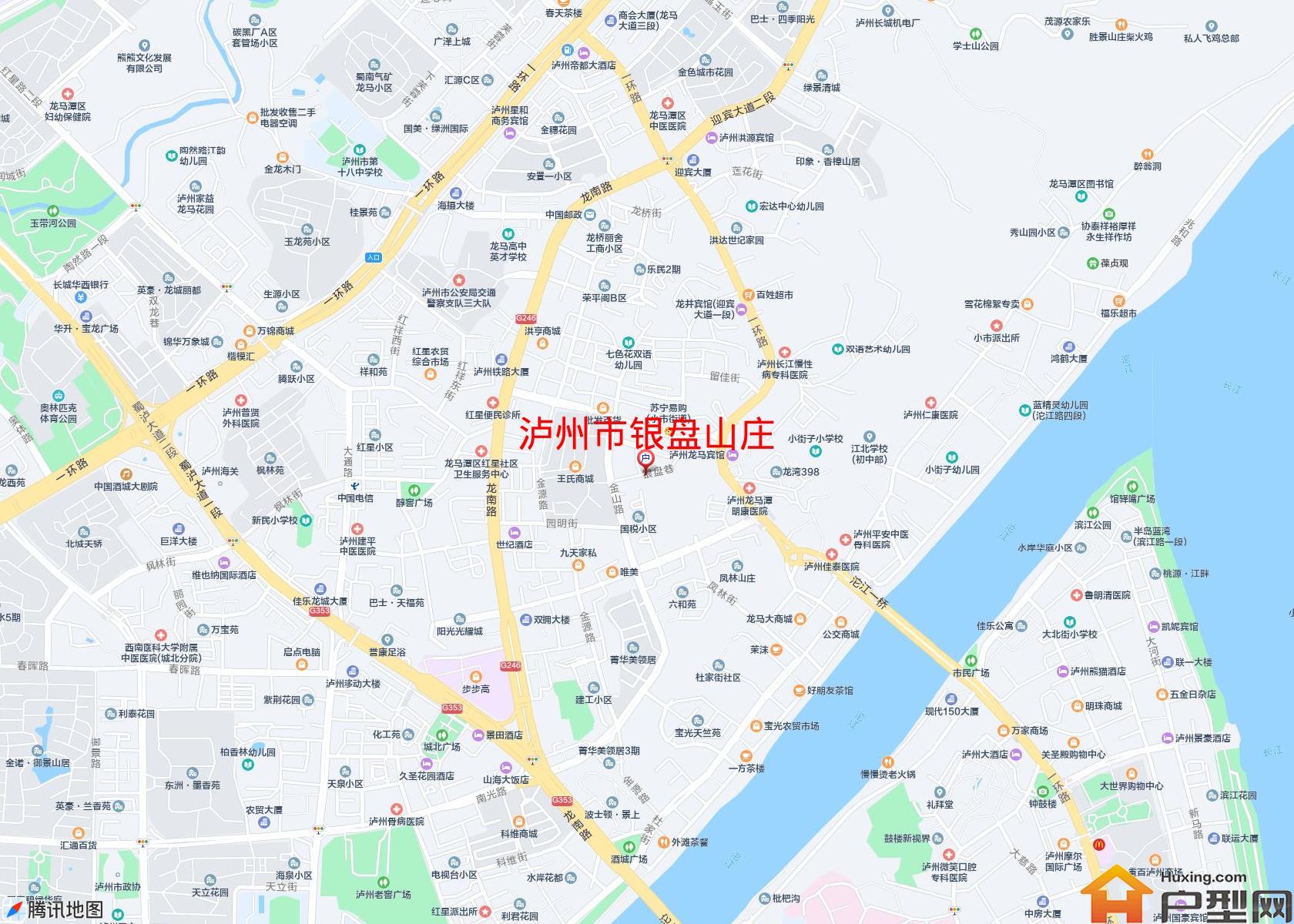 银盘山庄小区 - 户型网