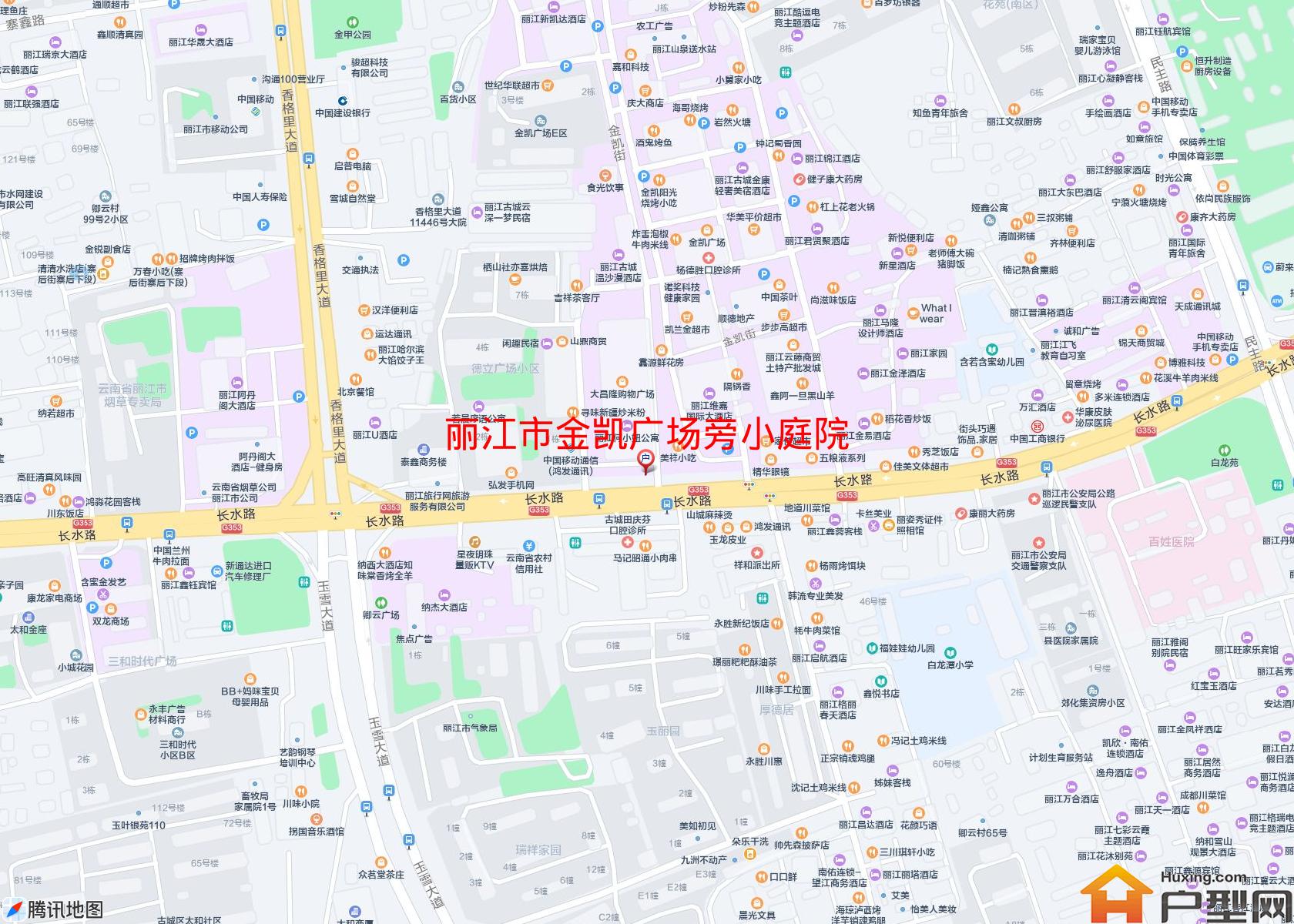 金凯广场旁小庭院小区 - 户型网