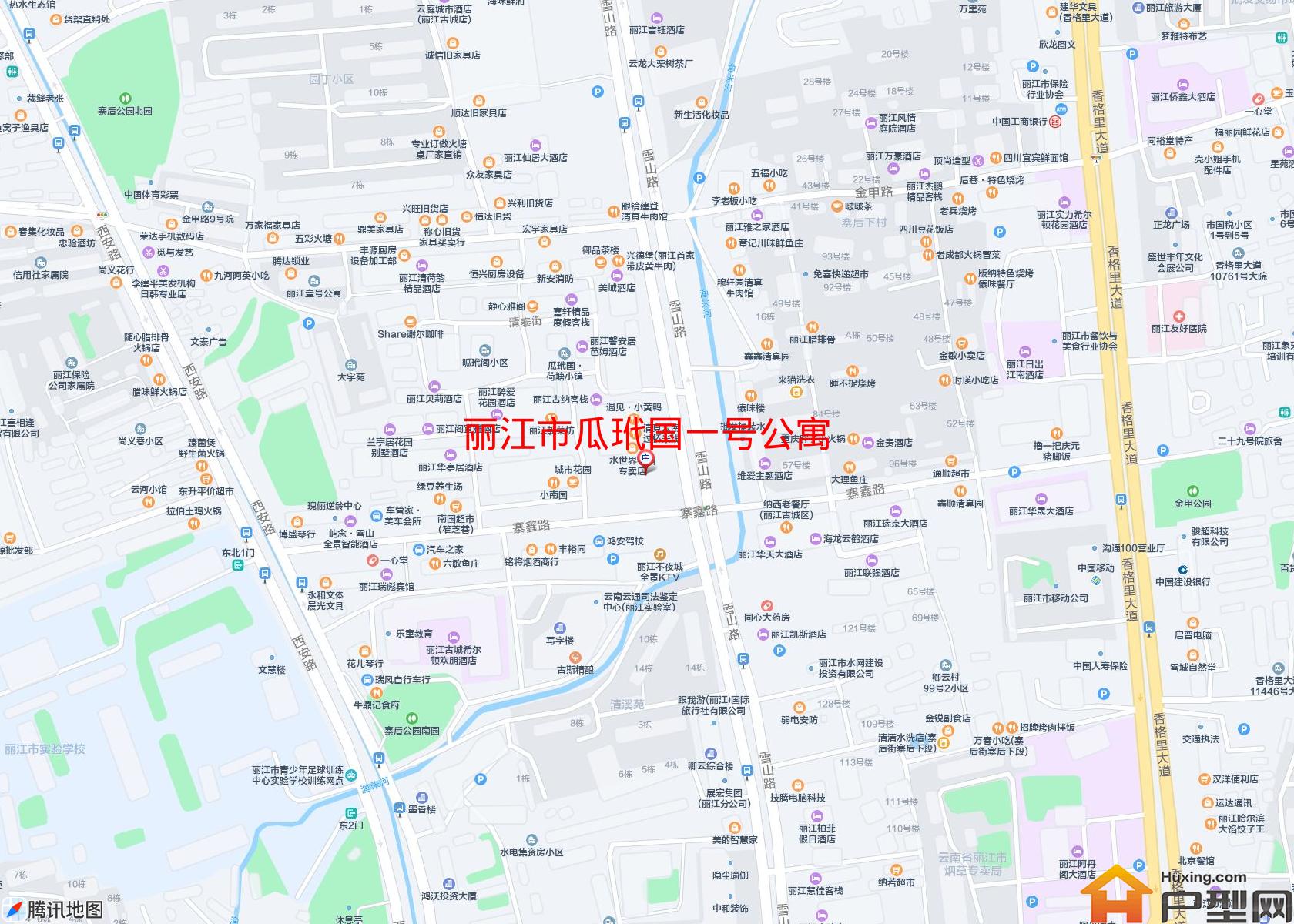瓜玳国一号公寓小区 - 户型网