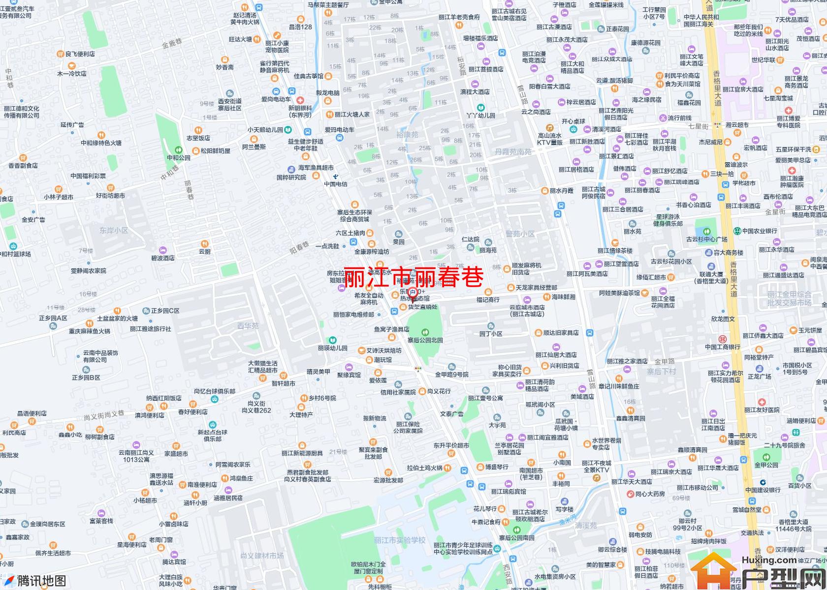 丽春巷小区 - 户型网