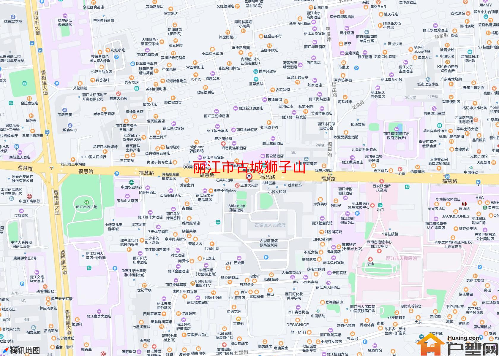 古城狮子山小区 - 户型网