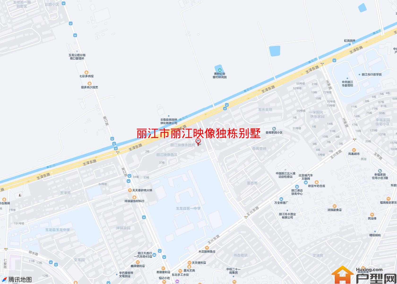 丽江映像独栋别墅小区 - 户型网