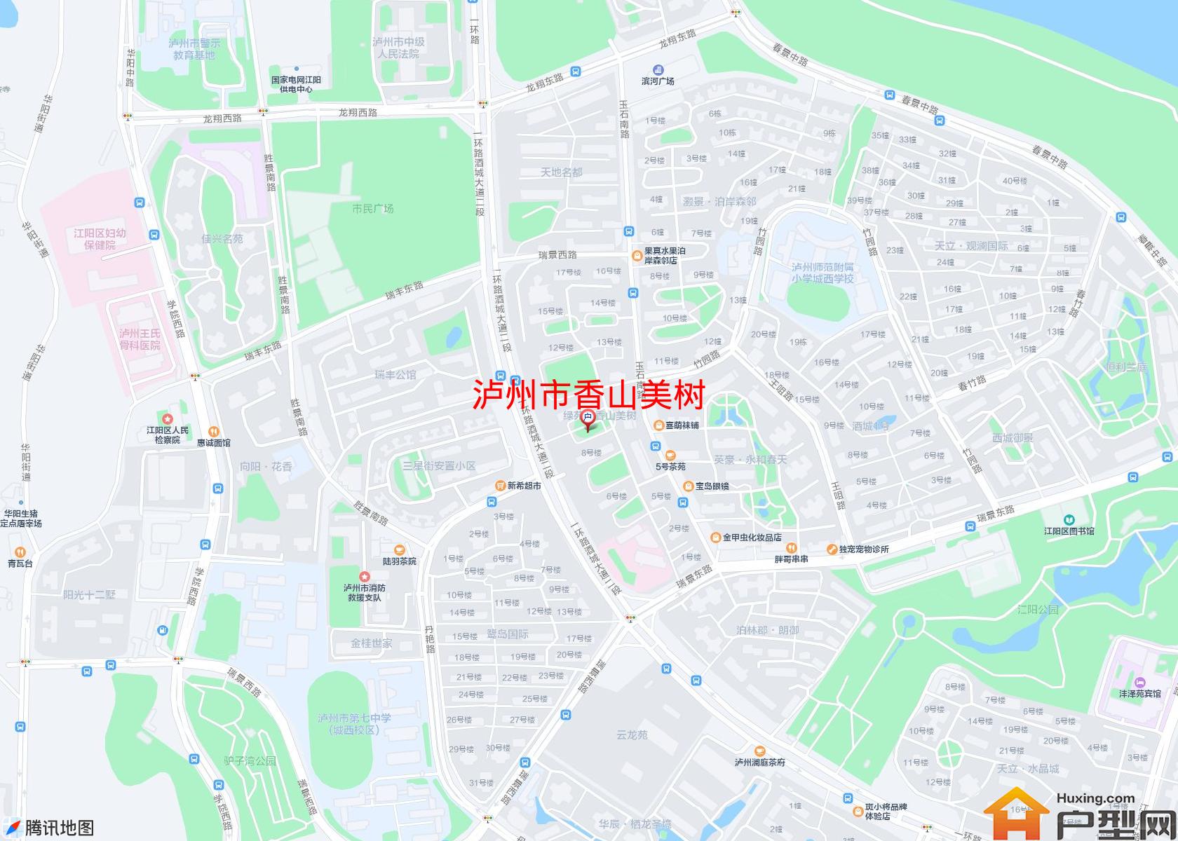 香山美树小区 - 户型网