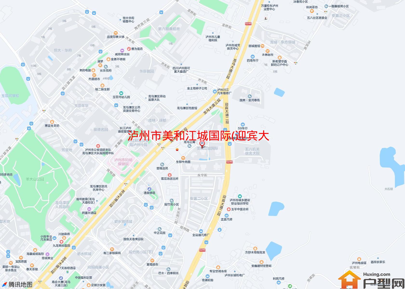 美和江城国际(迎宾大道一段66号)小区 - 户型网