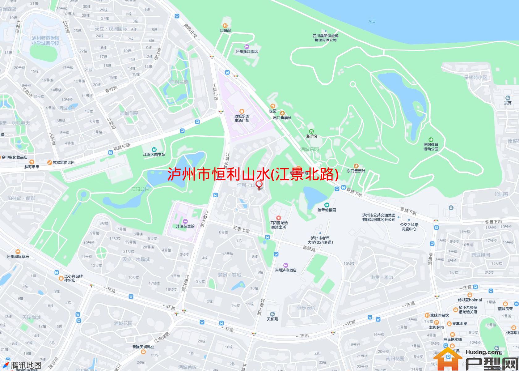 恒利山水(江景北路)小区 - 户型网