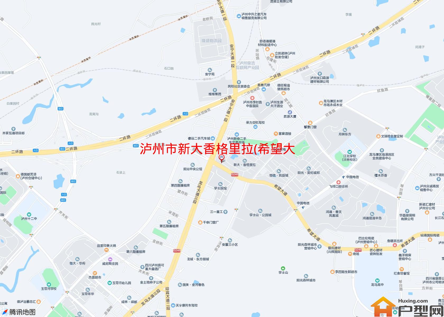 新大香格里拉(希望大道)小区 - 户型网