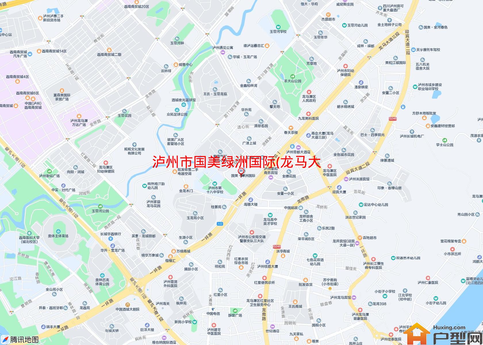 国美绿洲国际(龙马大道二段165号)小区 - 户型网