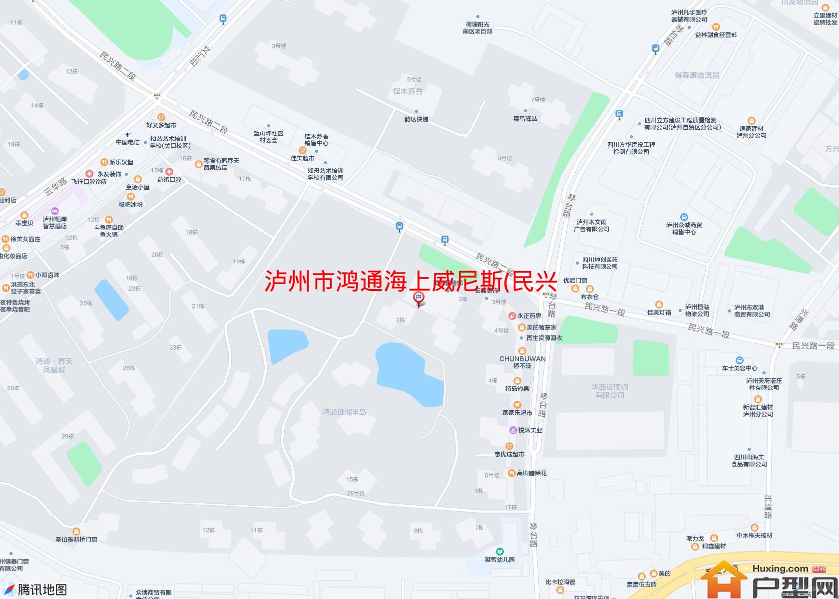 鸿通海上威尼斯(民兴路)小区 - 户型网