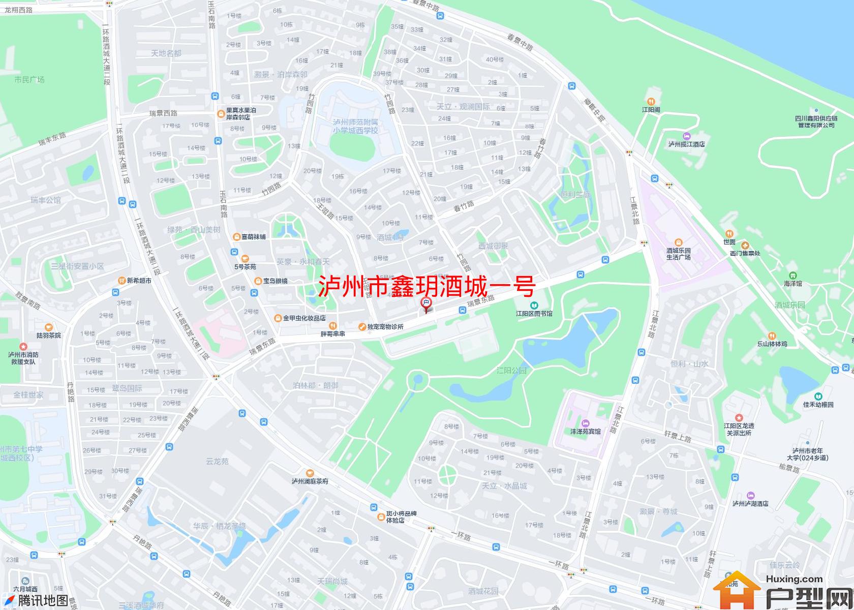 鑫玥酒城一号小区 - 户型网