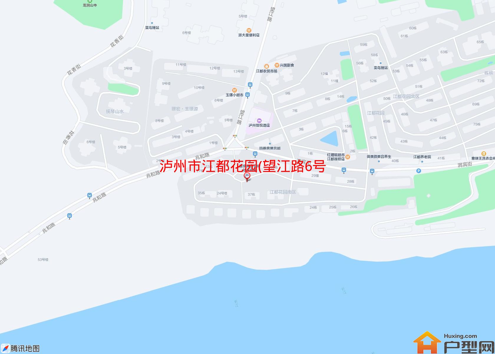江都花园(望江路6号)小区 - 户型网