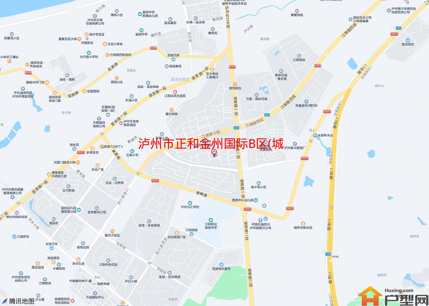 正和金州国际B区(城南路一段)小区 - 户型网