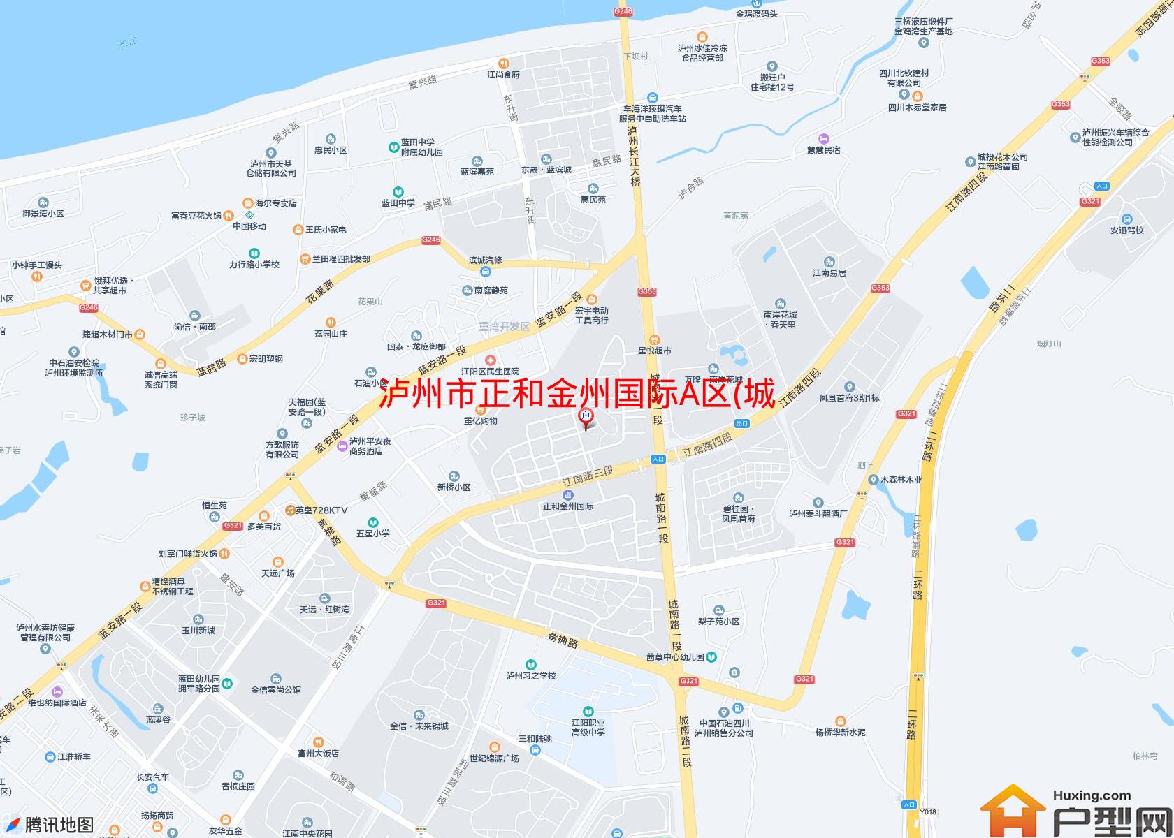 正和金州国际A区(城南路一段)小区 - 户型网