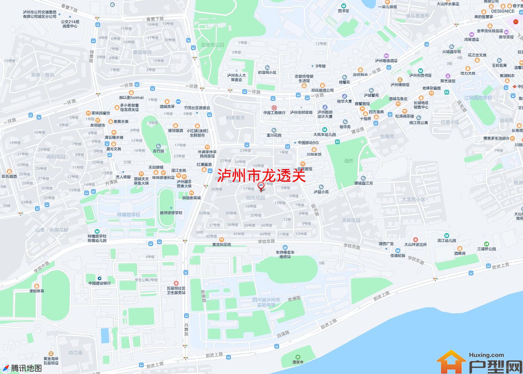 龙透关小区 - 户型网