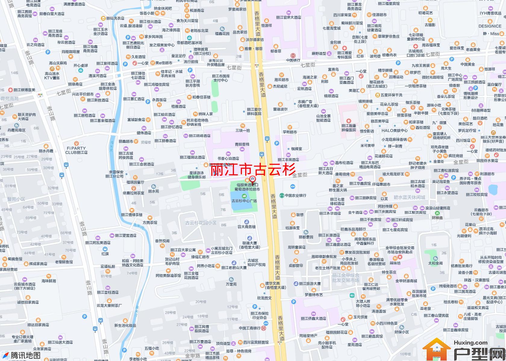 古云杉小区 - 户型网