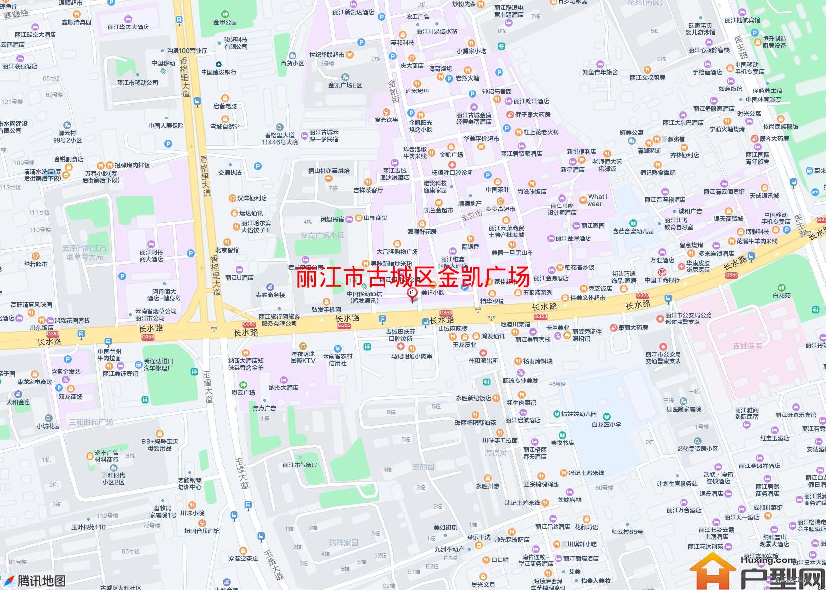 古城区金凯广场小区 - 户型网