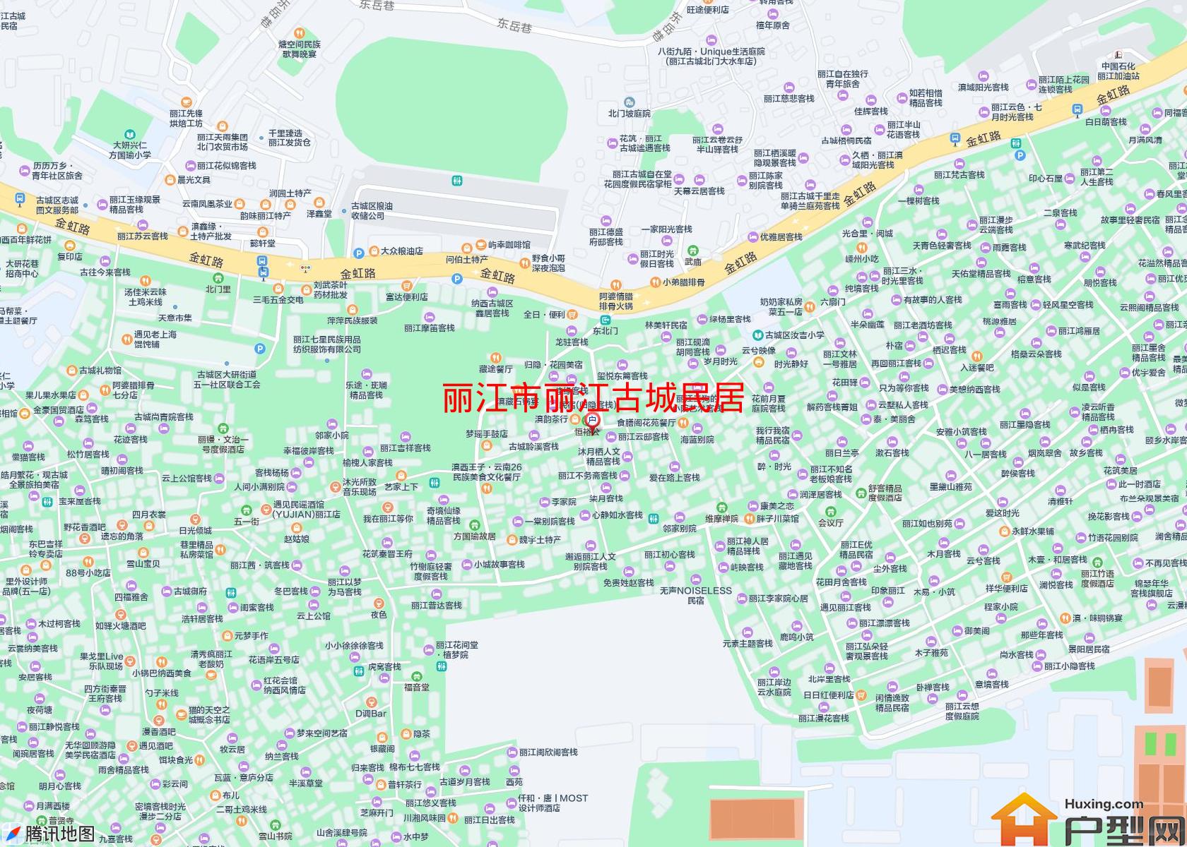 丽江古城民居小区 - 户型网