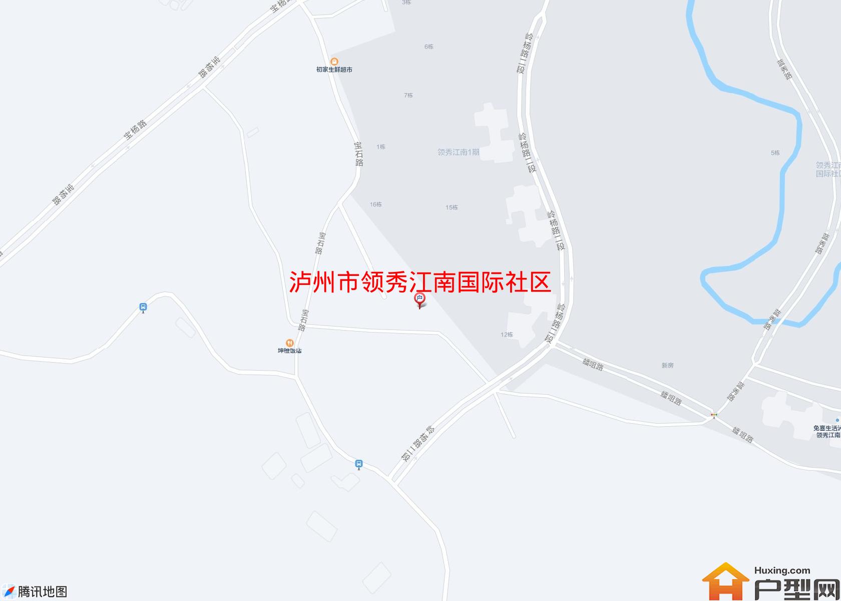 领秀江南国际社区小区 - 户型网