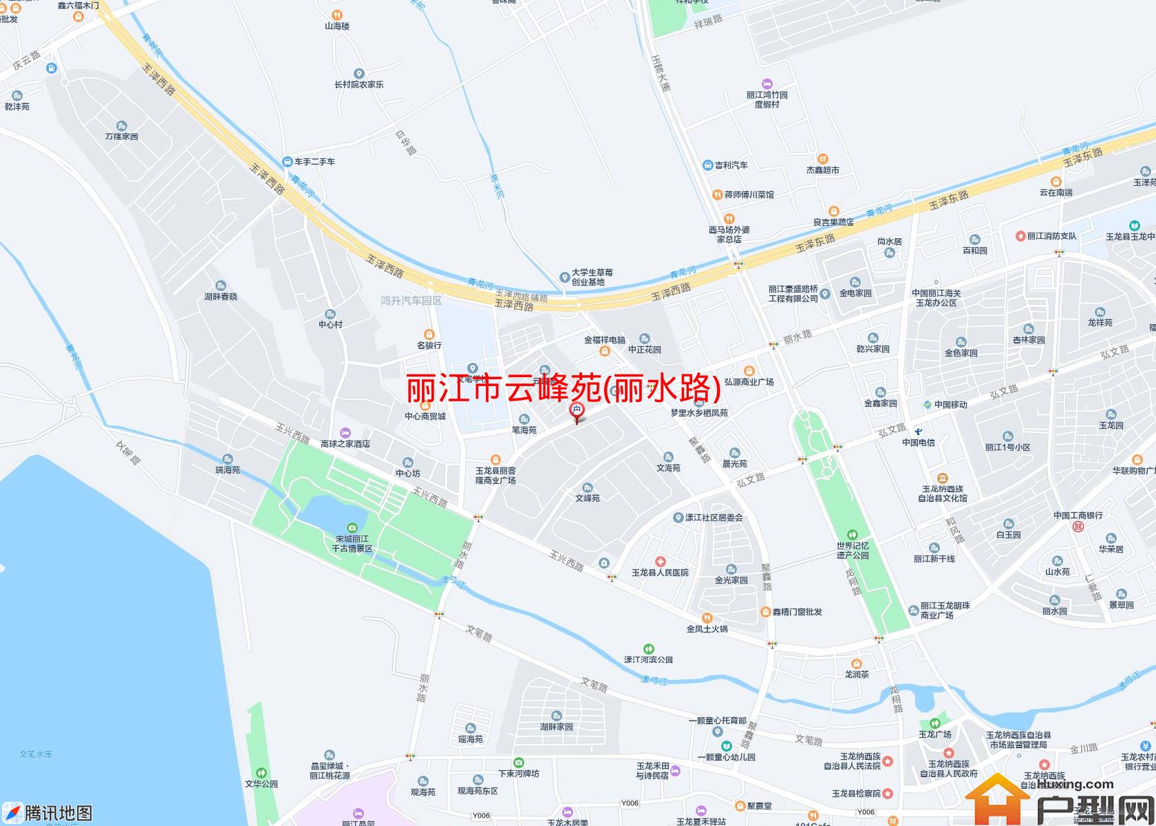 云峰苑(丽水路)小区 - 户型网