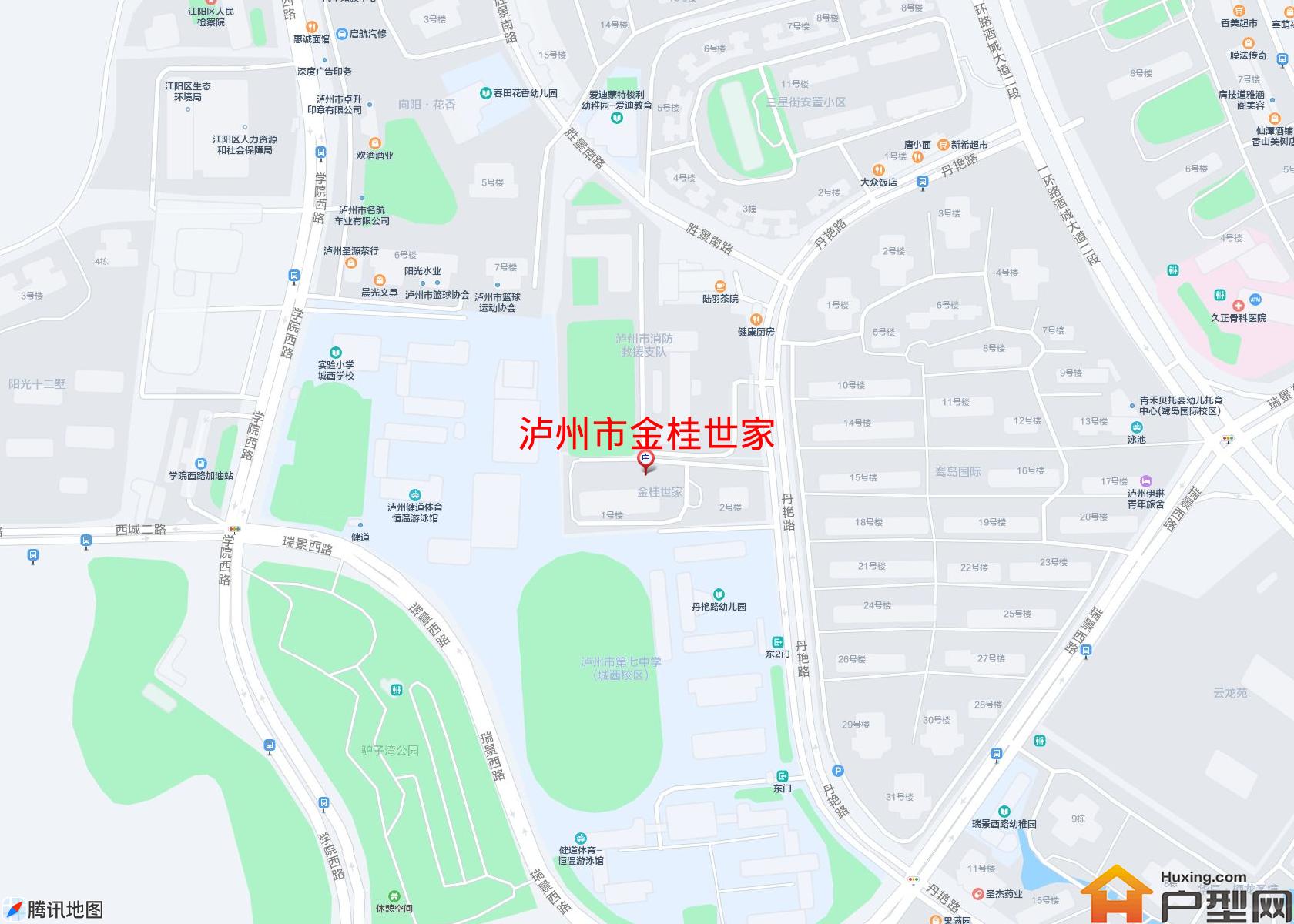金桂世家小区 - 户型网