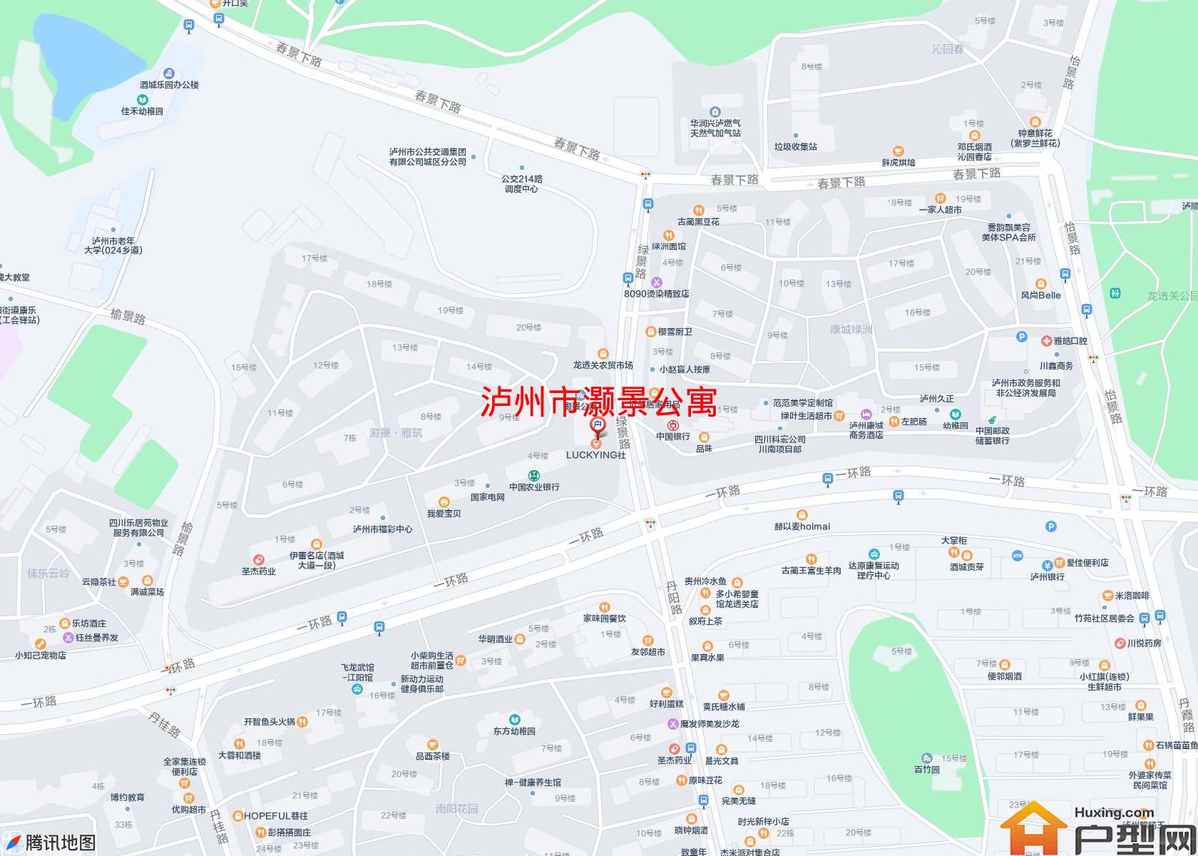 灏景公寓小区 - 户型网